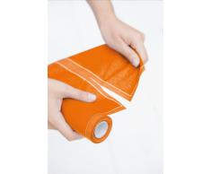 Mydrap tovaglioli su un rotolo% cotone 20,1Â cm da 20,1Â cm con 25Â tovaglioli per rotolo, Cotone, Orange, Luncheon Napkin