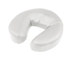Kalolary Bianco Master Massage Cuscino per Il Viso per Lettino da Massaggio, Lettino da Massaggio Poggiatesta Faccia in Giù Cuscino per Il Viso Cuscino per Il Viso Regolabile Cuscino