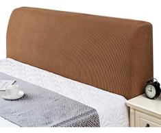 uyeoco Copritestiera Letto Copertura/Copri Testata Letto Matrimoniale/Singolo Premium Fodera Elastica Protezione, Coprire Antipolvere in Cotone Cover AntiGraffio Cuscino (Color : D, Size : 150-170cm)