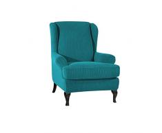 PETCUTE Copripoltrona Elasticizzato copripoltrona con Orecchie copripoltrona 1 Posto Protezioni mobili Jacquard