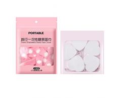 BESPORTBLE 55Pcs Asciugamani Compressi Per Il Viaggio Salviette Per Il Viso Asciugamani Viaggio Usa E Getta Asciugamano Usa E Getta Telo Bagno Compresso Viaggio Asciugamano Compresso