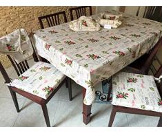 BIANCHERIA ITALIANA SET GUANTO + 2 PRESINE "POSTCARD" IN COTONE IN DUE COLORI (AZZURRO)
