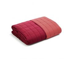 Trapuntino matrimoniale 2 piazze CALEFFI copriletto microfibra Modern rosso