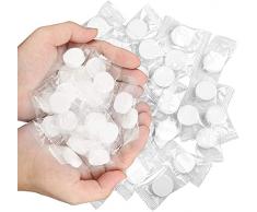 30/60/100 Pezzi Mini Monouso Asciugamani Compressi Asciugamano Portatile Swell Usato Per Ristorante, Viaggi, Campeggio, Bellezza, Casa, Hotel, Compresse di Carta Igienica, Asciugamano Viso (60 PCS)
