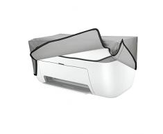 kwmobile Copertina Antipolvere Compatibile con HP DeskJet 2755e / 2720e - Copri Stampante - Copertura Protettiva - Fodera in grigio chiaro