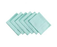 Tovaglioli di stoffa in cotone, morbidi, leggeri e confortevoli, 40 x 45 cm, tovaglioli da tavola per uso quotidiano, giorno del Ringraziamento, banchetti, matrimoni, tovaglioli