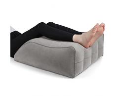 BLABOK Cuscino per sollevamento gambe,cuscini gonfiabili a cuneo,comodi cuscini per le gambe per dormire,migliorare la circolazione e ridurre il gonfiore,adatto per migliorare la qualità del sonno