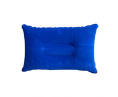 Cuscino gonfiabile da campeggio allaperto Materiale PVC portatile ultraleggero confortevole cuscino riposo dimensione 3 colore blu cuscino sonno