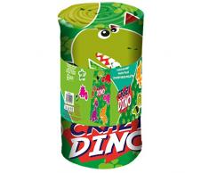 Kids Licensing | Coperta in pile Crazy Dino | Plaid Bambini | coperta in pile Crazy Dino | Coperte per bambini | Copertina termica per neonati | Dimensioni: 150x100cm | 300 gr