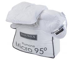 Daunex Micro 95Â° Warm Piumino, Poliestere-Microfibra, Argento, Oro, A Una Piazza E Mezza, 200x200x2 cm