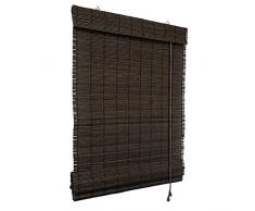 Victoria M. Tenda a Pacchetto in Bambù per Interni, 90 x 220 cm, Marrone Scuro, Cortina di Bambù