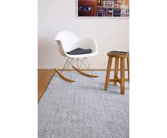 Tappeto moderno molto morbido Privilege grigio 160x230 cm - tappeto pelo lungo di microfibra