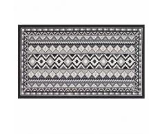 OLIVO.shop | SPRINT KILIM 3 Tappeto cucina moderno GEOMETRICO, corsia antiscivolo geometrica, varie misure (55x280 cm, GRIGIO)