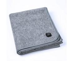 CELFRY Coperta Elettrica Grigia, Termocoperta USB Ricarica Singolo Doppio Controllo, Scaldaletto Elettrica Design Lavabile per Ufficio di Viaggio Soggiorno Dormitorio STU(Size:Controllo Unico)