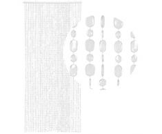 HAB & GUT (DV0221 tenda per porte Design: OVALE, Colore: TRASPARENTE, Materiale: plastica, Dimensioni: 90 x 200 cm