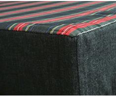 Baldiflex Materassino Cuccia Letto Cuscino Morbida per Cane Berny con Memory Foam h 7 cm, 100x60x7 cm, 5 + 2 cm Memory