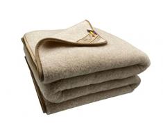 Coperta di Lana 20%, Lana di Alpaca 80%, Lana Merino, Lana Vergine, 140x200