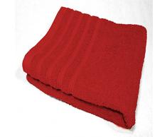 Douceur DIntérieur - 1800478, Asciugamano Grande Da Doccia , 70 X 130 Cm , Vitamine , Spugna 450Grs Unita , Rosso