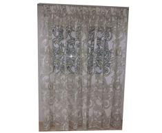 Generico Tenda Moderna devorè Tortora Alta 3 Metri venduta a metraggio per Finestra, Balcone