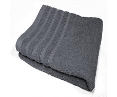 Douceur DIntérieur - 1800480, Asciugamano Grande Da Doccia , 70 X 130 Cm , Vitamine , Spugna 450Grs Unita , Grigio