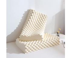 N/A Cuscino in lattice per dolore al collo e alle spalle, set king size di cuscini da 2 letti per dormire, cuscino di raffreddamento con copertura lavabile,High
