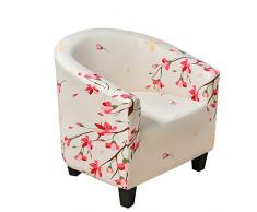 C/N Copripoltrona Chesterfield Elasticizzato Fodere Poltrona da Cocktail Chesterfield Copridivano 1 Posto per Poltrona Tullsta tub Chair