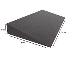 Dibapur® - Cuscino a cuneo per materassi (senza rivestimento), (B150 x T 45 x H 15 / 1cm)