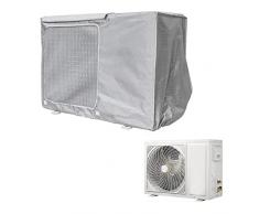 Copertura Condizionatore Esterno, Copri Condizionatore da Esterno, Fodera Protettiva per condizionatore Impermeabile Anti-Polvere Anti-Neve 90 * 40 * 70cm