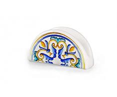 Porta tovaglioli portatovaglioli in ceramica cucina bar ristorante 13 * 7 cm decoro terra damuri TAW-817618