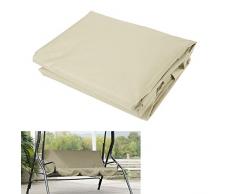 Patio - Federa per cuscino a dondolo per esterni, 3 posti, impermeabile, antipolvere, per proteggere le sedie a dondolo in qualsiasi condizione atmosferica