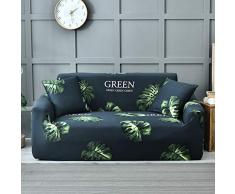 Stillshine Copridivano Elasticizzato Fantasia, Tessuto in Elasticizzato Stampa 1/2/ 3/4 Posti Nordico Poliestere Anti Acaro/Rughe/Polvere Fodera Divano Lavabile (3 Posti,Foglia di Tartaruga)