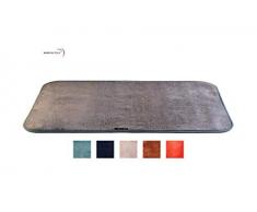 Aladino il tappeto Magico® l’Originale Zerbino Ingresso Interno e Esterno Antiscivolo e Lavabile in Lavatrice, Ultra Assorbente Tappeto Ingresso Interno Made In Italy (50_x_65_cm, Grigio)