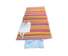 Beach Art Mare e Camping, Stuoia Unisex – Adulto, Azzurro, 198