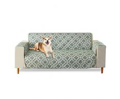PETCUTE Copridivano Proteggere canape Copridivano per Animali Domestici 2 posti Verde