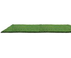 PRATO VERDE ERBA SINTETICA MOQUETTE TAPPETO 2X25 MTL PER ARREDO GIARDINO ESTERNO