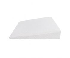 Schiuma Baby Slope Anti-versamento N Latte Cuscino Latte Anti-sputare Ewborn Memory Anti-soffocamento del bambino Gadget Adulti (White, One Size)