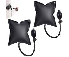 Pompa ad Aria Cuneo Cuscino Sollevatore 2 pezzi Pompa ad Aria Cuneo Cuscino Cuneo un Peso di 300 kg per Sollevatore Gonfiabile per Finestrini, Sportelli Auto, Universale, Resistente