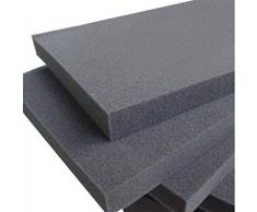 GOMMA PIUMA PER IMBOTTITURE CUSCINI DIVANI SEDIE PALLET DIVANI CON BANCALI - Varie Misure - (40x120x5 cm)