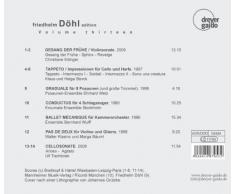 Friedhelm Döhl: Gesang der Frühe/Tappeto/Graduale/Conductus/a.o.