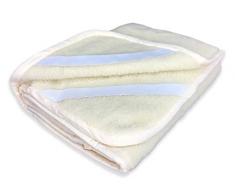 tex family COPRIMATERASSO Mary in Vera Lana Merinos 1000 gr. - 2 PIAZZE