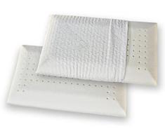 Niucci Coppia Cuscini Letto in Memory Forato per una Migliore Traspirazione | Modello Saponetta | Made in Italy | 42x72x12 cm | Trattamento Antiacaro |Trattamento Aloe Vera| Fodera Bio Ceramic 2.0