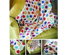 DMC-Plaid Fantasia, allUncinetto, Multicolore