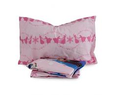 Disney Completo Lenzuola Frozen Flanella per Letto Singolo Una Piazza Q231
