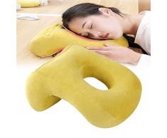 QMZDXH - Cuscino per il viso in giù, per uso post-chirurgia degli occhi, cuscino a cuneo, per dormire il viso e dormire