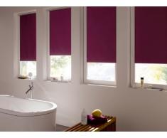 GARDINIA Tenda a rullo con rivestimento termico con morsetto o adesiva, Elevato riflesso della luce, Risparmio energetico, Opaca, Kit di montaggio incluso, EASYFIX Tenda a rullo con rivestimento termico, Viola, 60 x 150 cm (LxA)