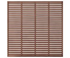 vidaXL Recinzione a Persiana in WPC 180x180 cm Marrone
