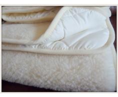 Vendita Coprimaterasso in Lana Merino, coprimaterasso 180 x 200 cm,con Elastici agli Angoli.