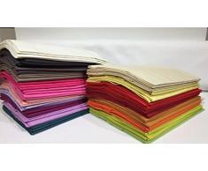 Perrone 2.0 Lenzuolo sopra Piazza E Mezza Tinta Unita Puro Cotone 180 CM X 290 CM 1posto e 1/2