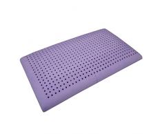 Leonardo - guanciale in memory foam forato 100% Made in Italy - cuscino 100% memory foam - aroma alla lavanda-Certificato OEKO TEK
