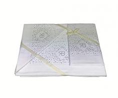 Renato Balestra Completo Lenzuola Letto Matrimoniale Strass Strass Due piazze